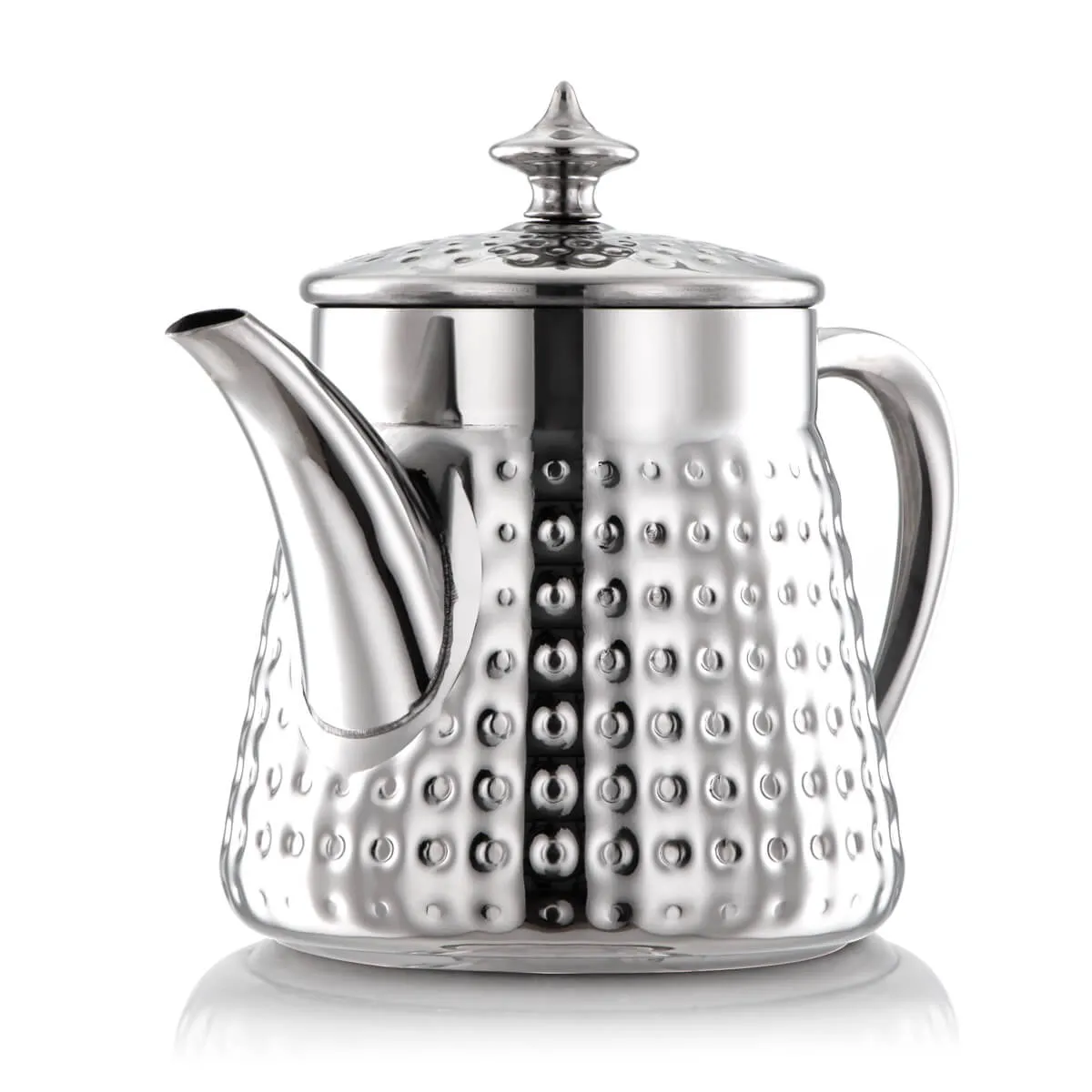 Almarjan 0.7 Liter Stainless Steel Teapot Silver - STS0010603
