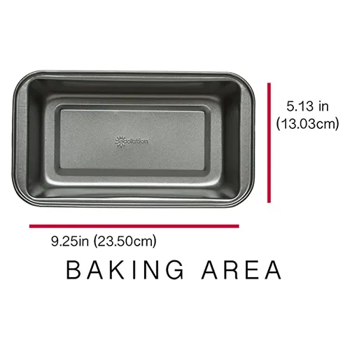 Bakeins Large Non-Stick Loaf Pan, 9¼” x 5⅛” - Ecolution