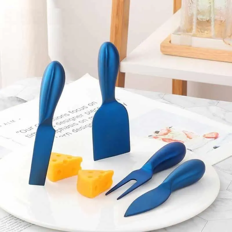 Colorful Stainless Steel Spatulas Set