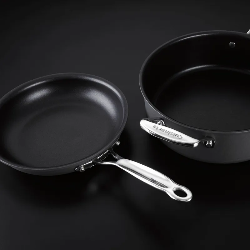 Cuisinart Chef's Classic Nonstick Hard Anodized 17 Piece Cookware Set