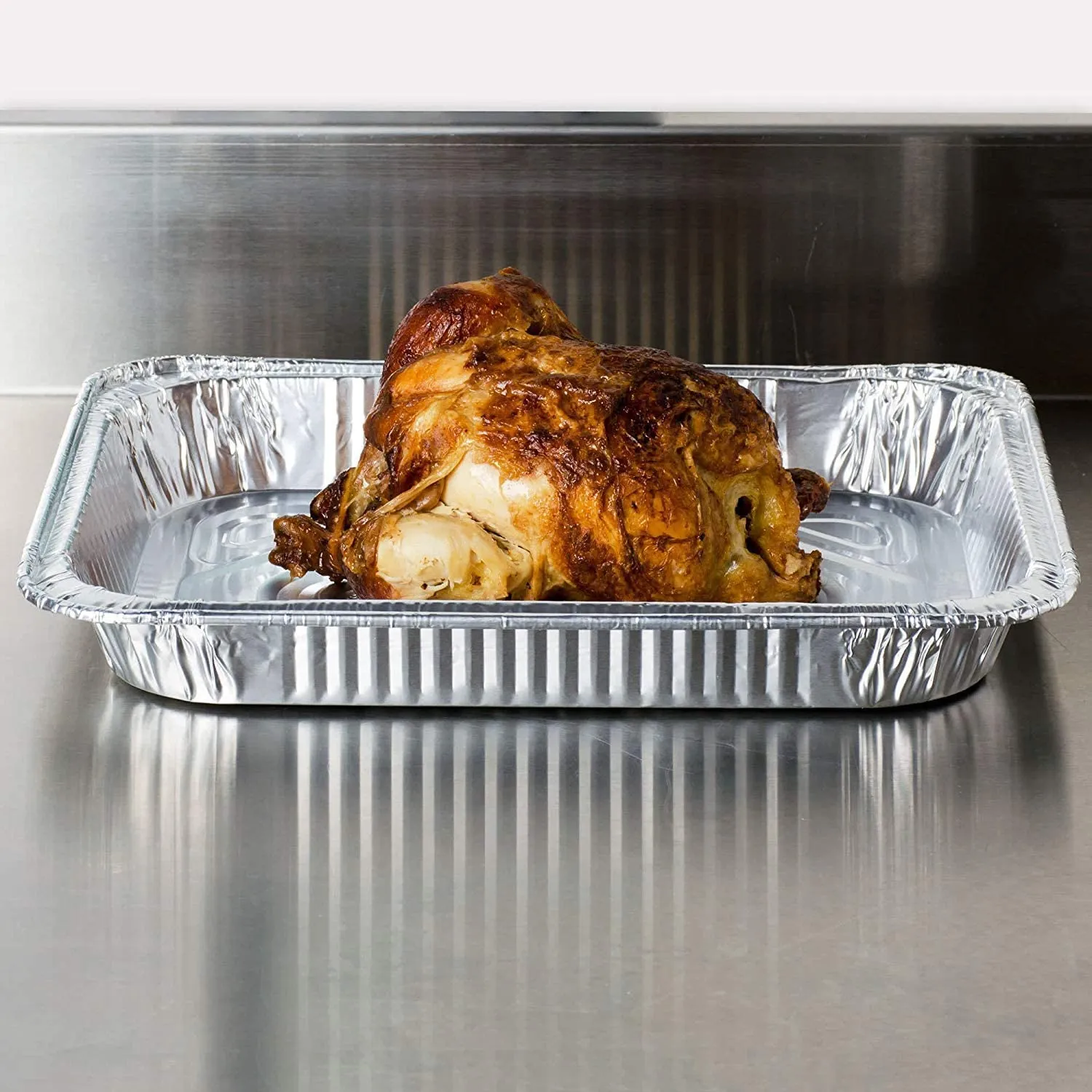 Disposable Aluminum Full Size Deep Roaster