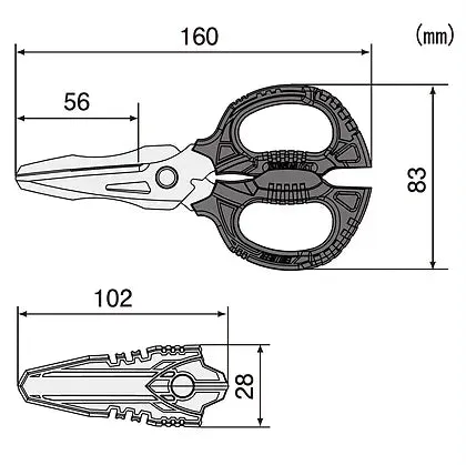 Engineer® Multi Function Scissors