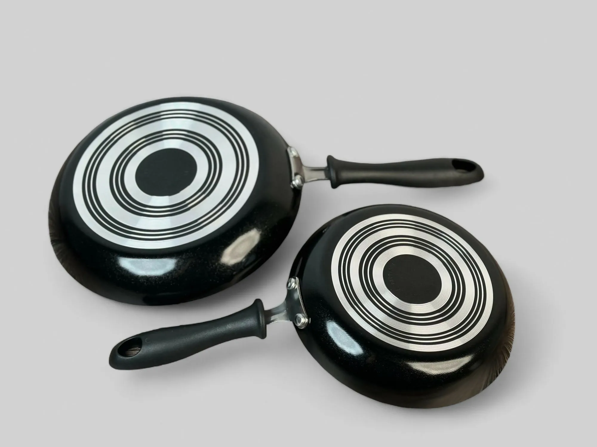 Farberware Reliance 2 Piece Aluminum Nonstick Frying Pan Set | Black
