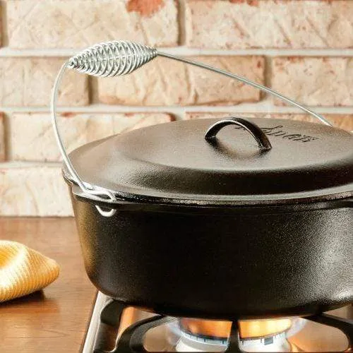 Lodge Pro Logic Cast Iron 9 qt Dutch Oven