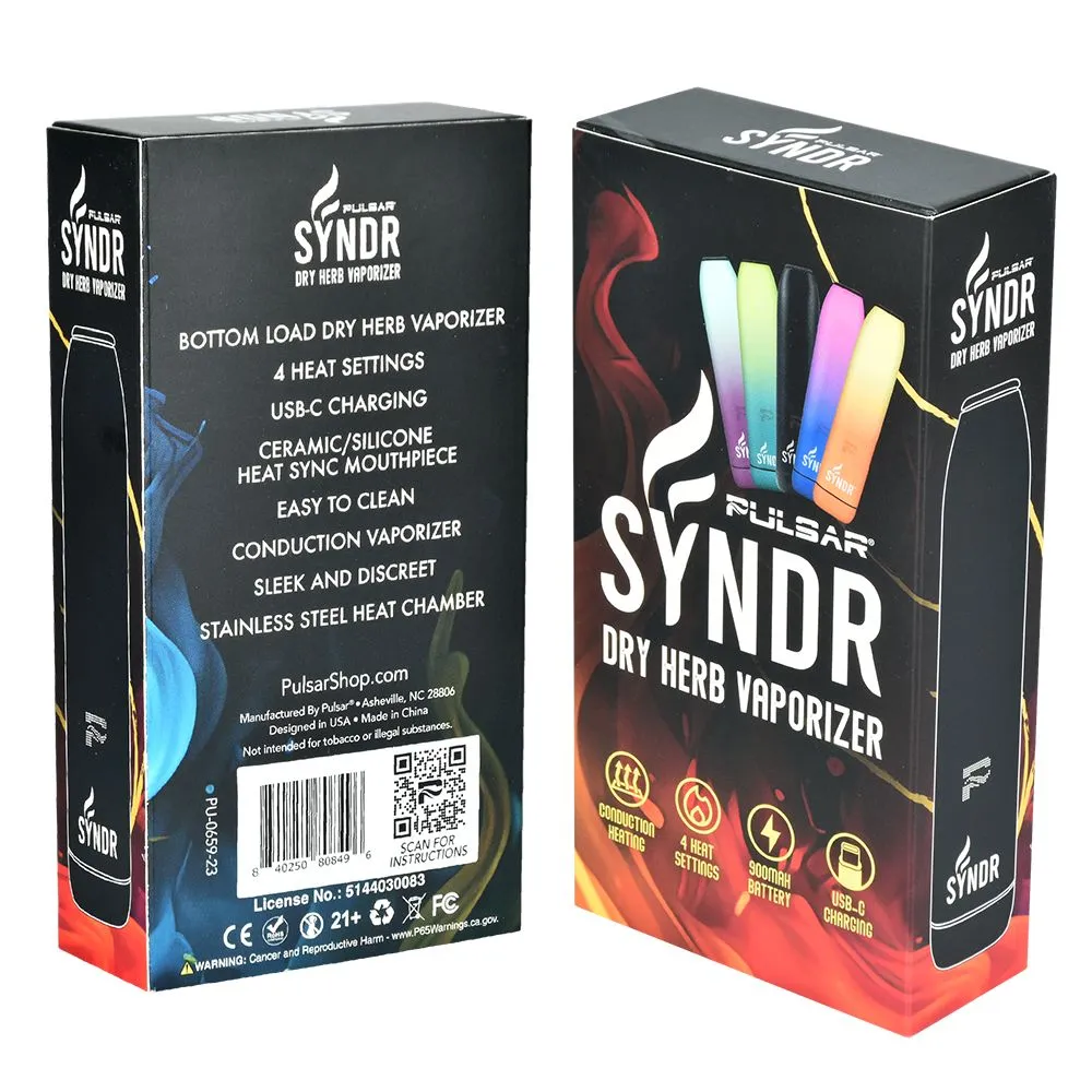 Pulsar SYNDR Dry Herb Vaporizer