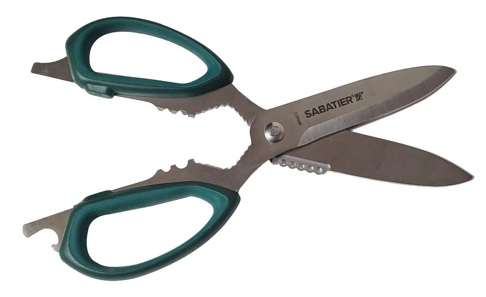 Sabatier 10 in 1 Multi-Purpose Scissors with Sheath Magnetic, AST Color (1 Pack)