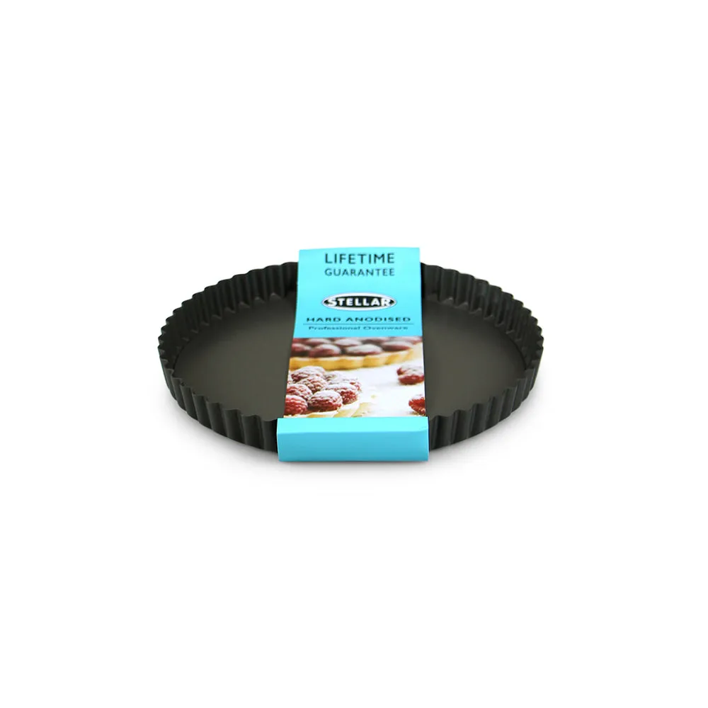Stellar Loose Base Fluted Flan Tin
