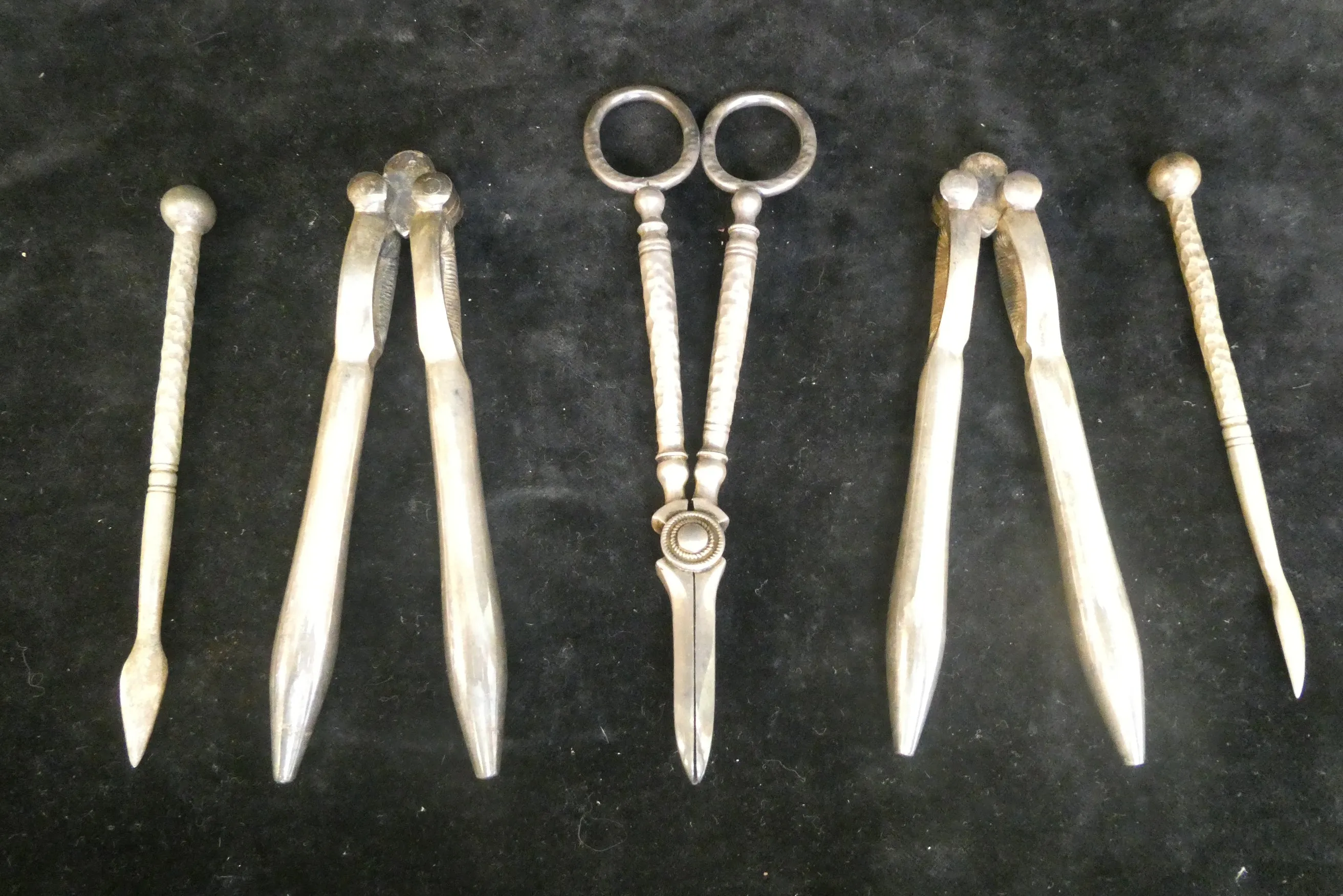 Vintage Birks Silver Appetizer Utensil Set