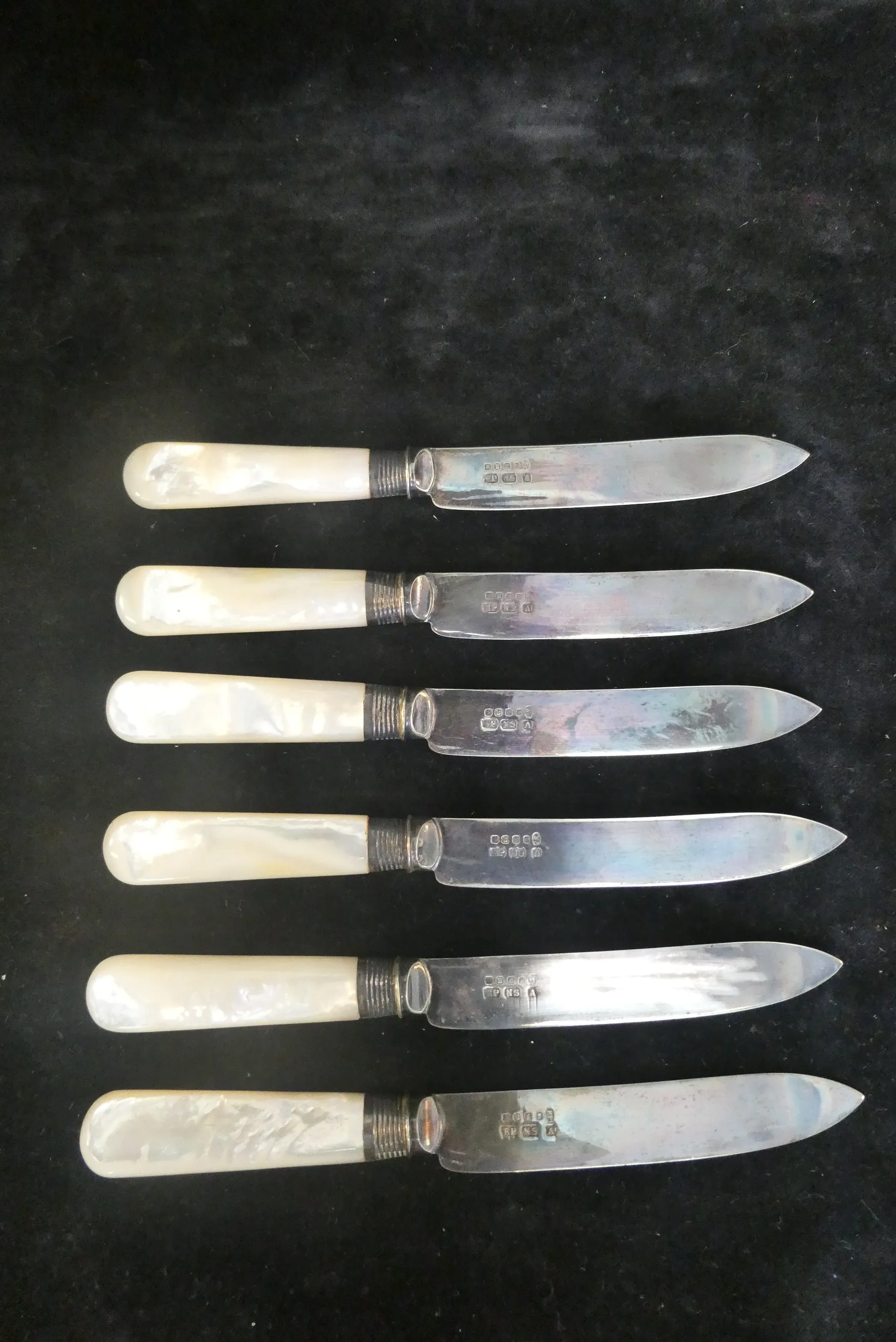 Vintage Birks Silver Appetizer Utensil Set