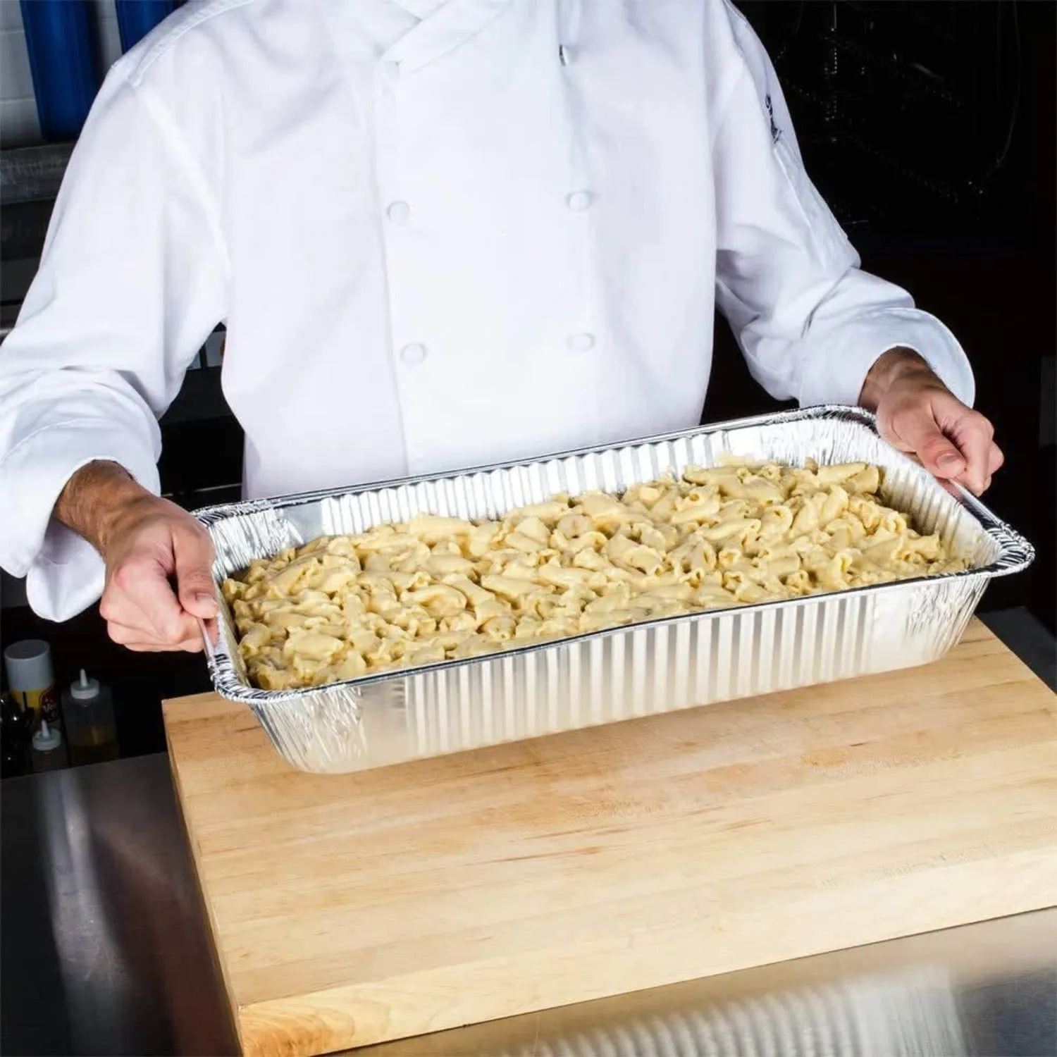 *WHOLESALE* Disposable Aluminum Full Size Deep Roaster | 100 ct/case