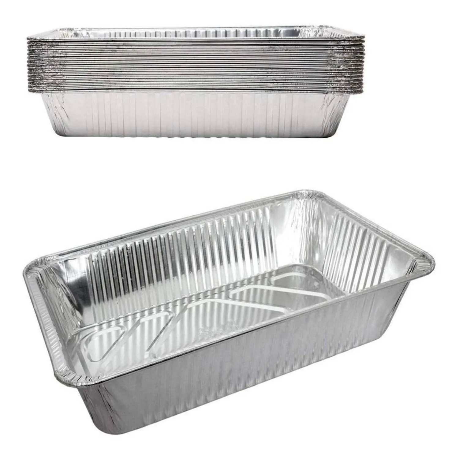 *WHOLESALE* Disposable Aluminum Full Size Deep Roaster | 100 ct/case